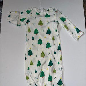 NWT Angel Dear Christmas Tree Gown Size 0-3 Months
